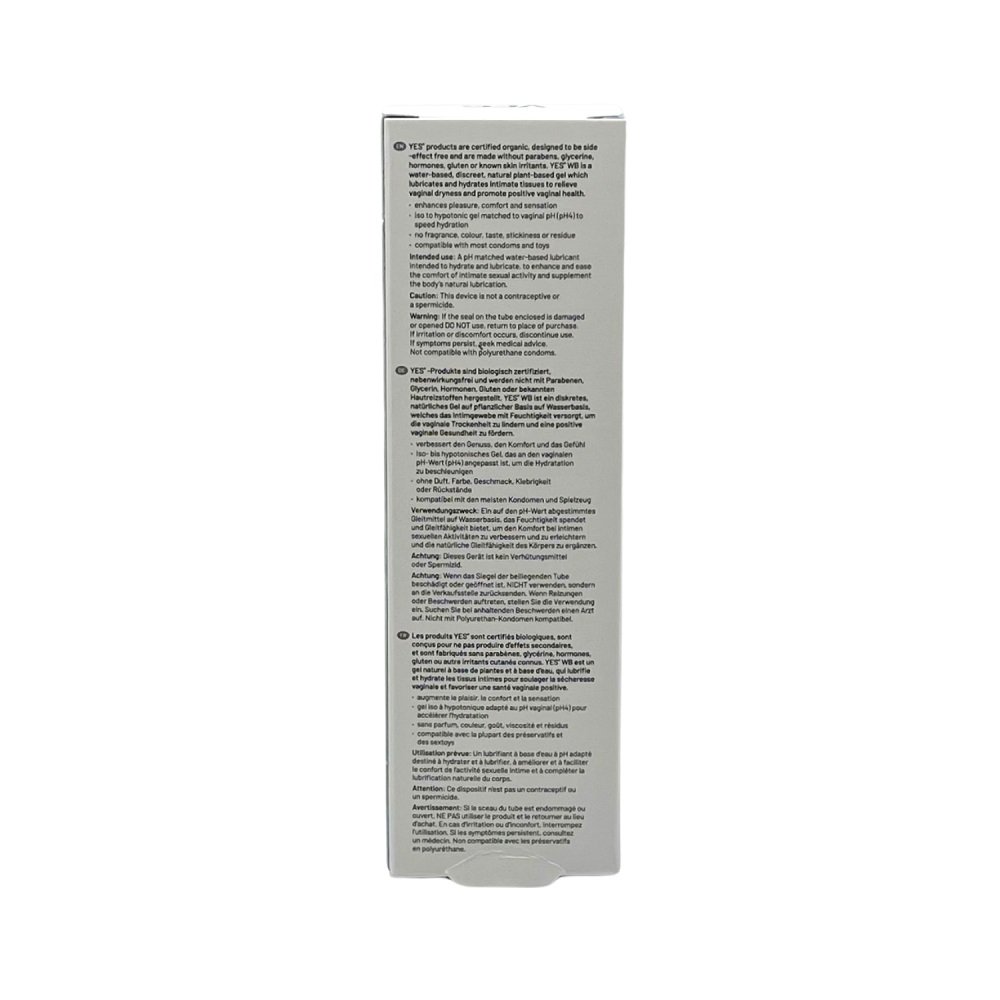 Yes WB Waterbased personal lubricant