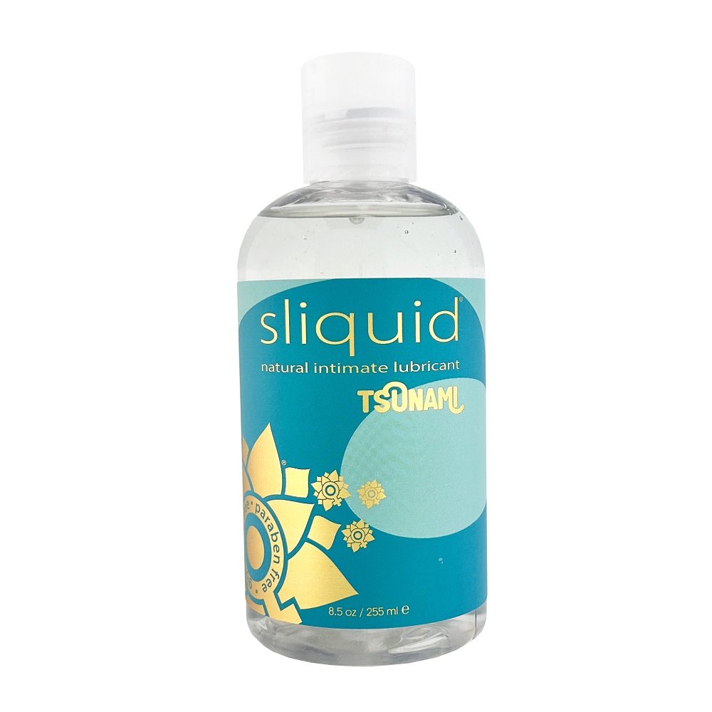 Sliquid Naturals Tsunami ultra thick water based lubricant in a 255ml bottle